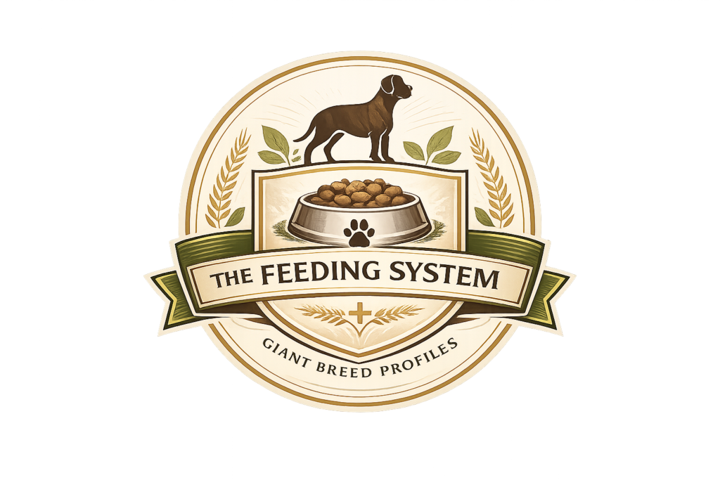 The Nutritional System for Giant Dogs 