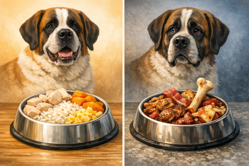 Two Bowls, Two Outcomes