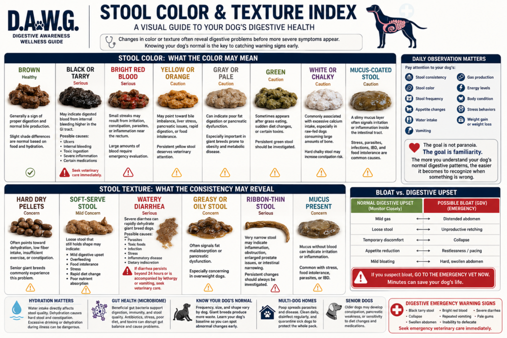 Image 2 different color poops & meaning